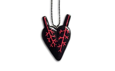 Pendente Cuore Nero (esaurito)